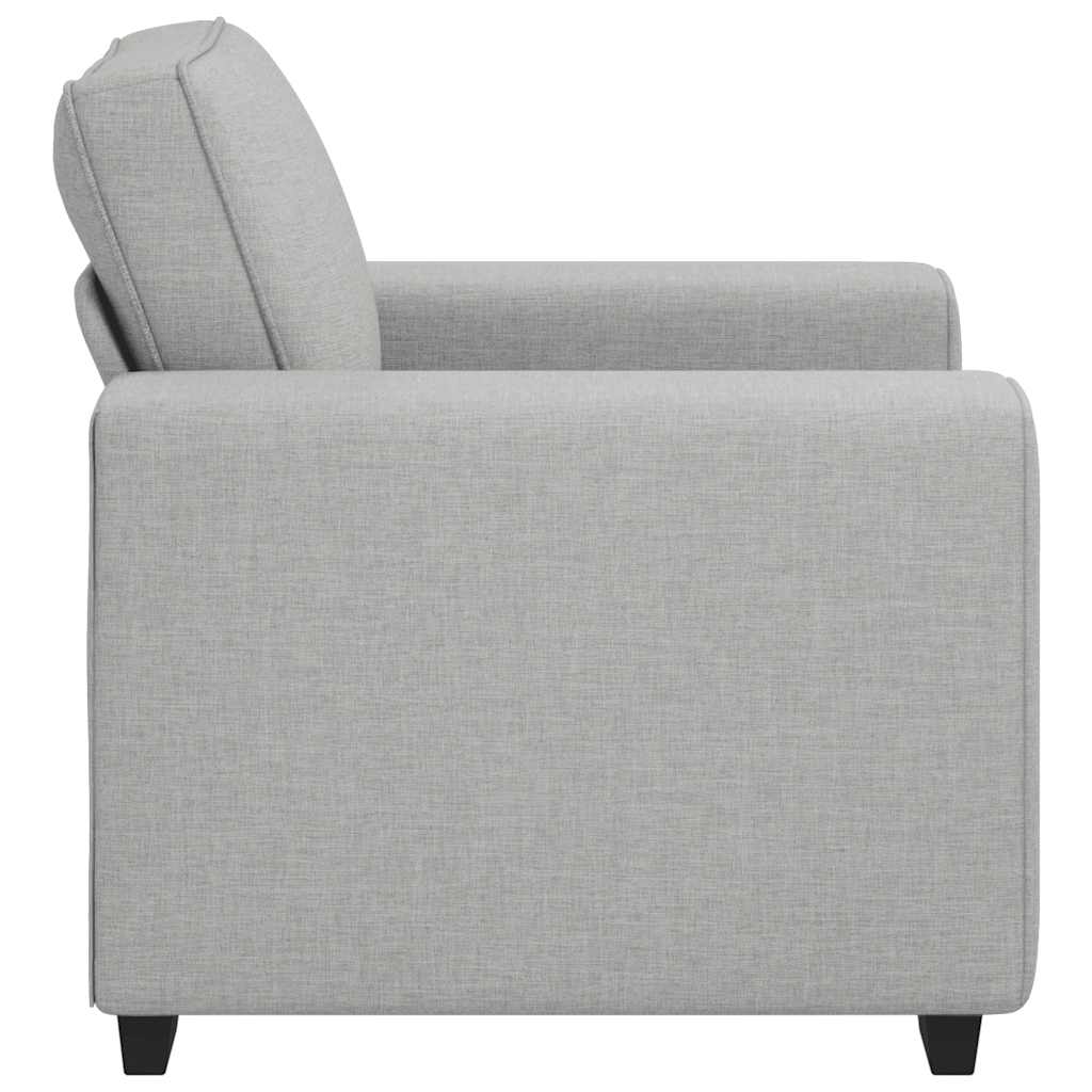 Divano Sedia Grigio Nuvola 100x77x82 cm in Tessuto