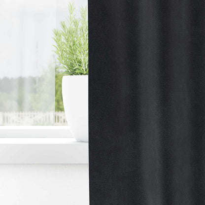Tende oscuranti 2 pcs Grigio scuro 140 x 140 cm Velluto