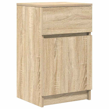 Comodino Rovere Sonoma 39x35x65 cm in Legno Multistrato