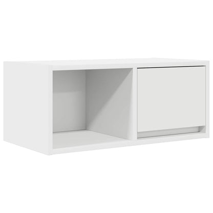 Mobile Porta TV Bianco 60x31x25,5 cm in Legno Multistrato
