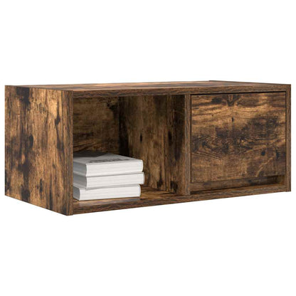 Mobili TV 2 pz Rovere Fumo 60x31x25,5 cm Legno Multistrato