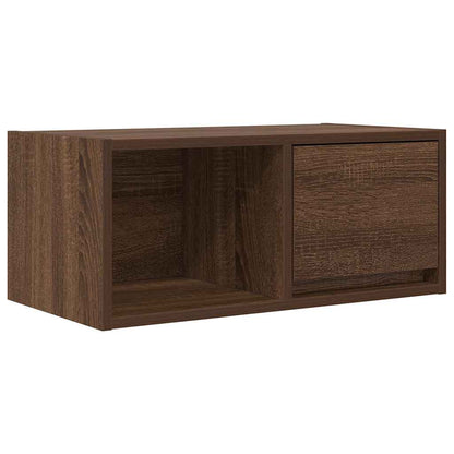 Mobile Porta TV Rovere Marrone 60x31x25,5 cm Legno Multistrato