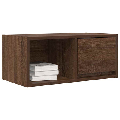 Mobile Porta TV Rovere Marrone 60x31x25,5 cm Legno Multistrato