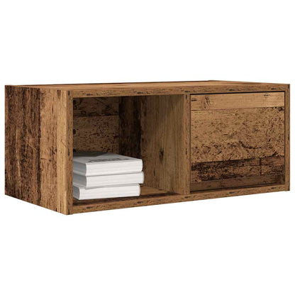 Mobili Porta TV 2 pz Legno Antico 60x31x25,5 cm in Truciolato
