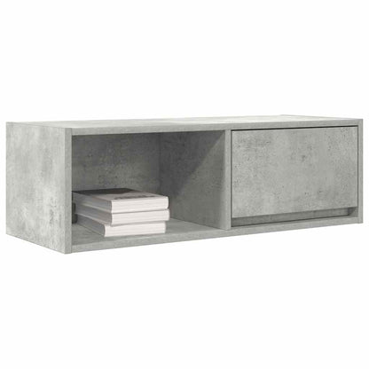 Mobili TV 2 pz Grigio Cemento 80x31x25,5cm in Legno Multistrato
