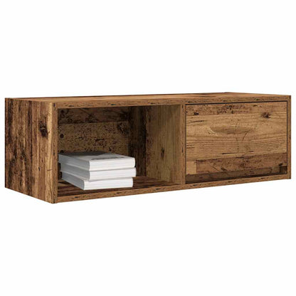 Mobile Porta TV Legno Antico 80x31x25,5 cm Legno Multistrato