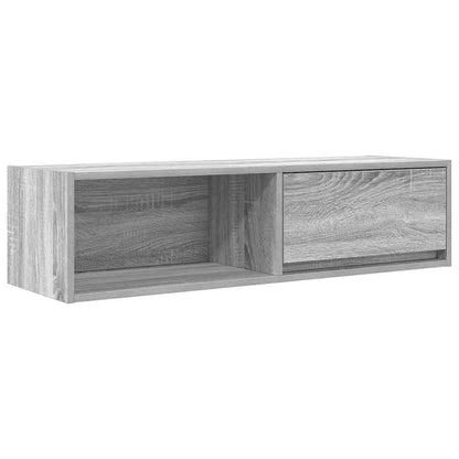 Mobile TV Grigio Sonoma 100x31x25,5 cm in Legno Multistrato