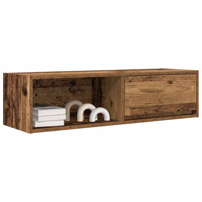 Mobile Porta TV Legno Antico 100x31x25,5 cm Legno Multistrato