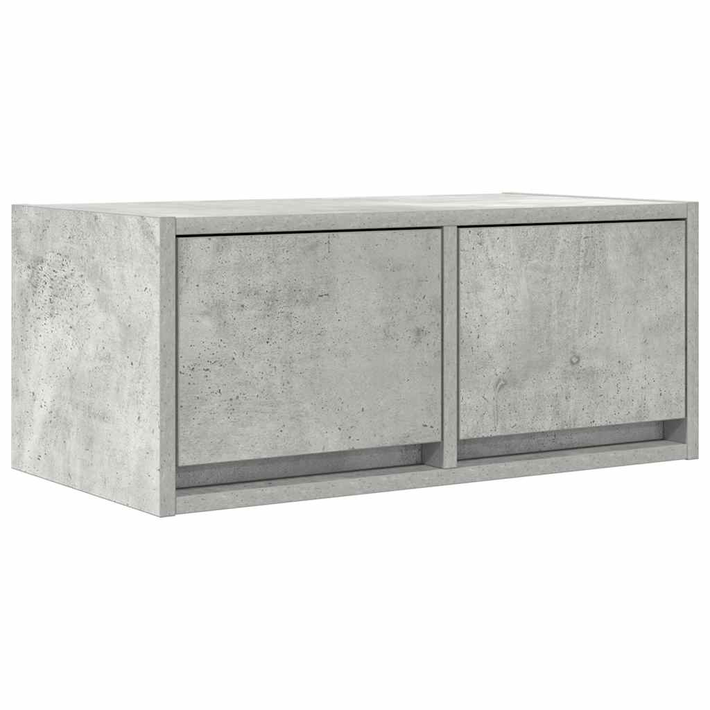 Mobile per TV Grigio Cemento 60x31x25,5 cm Legno Multistrato