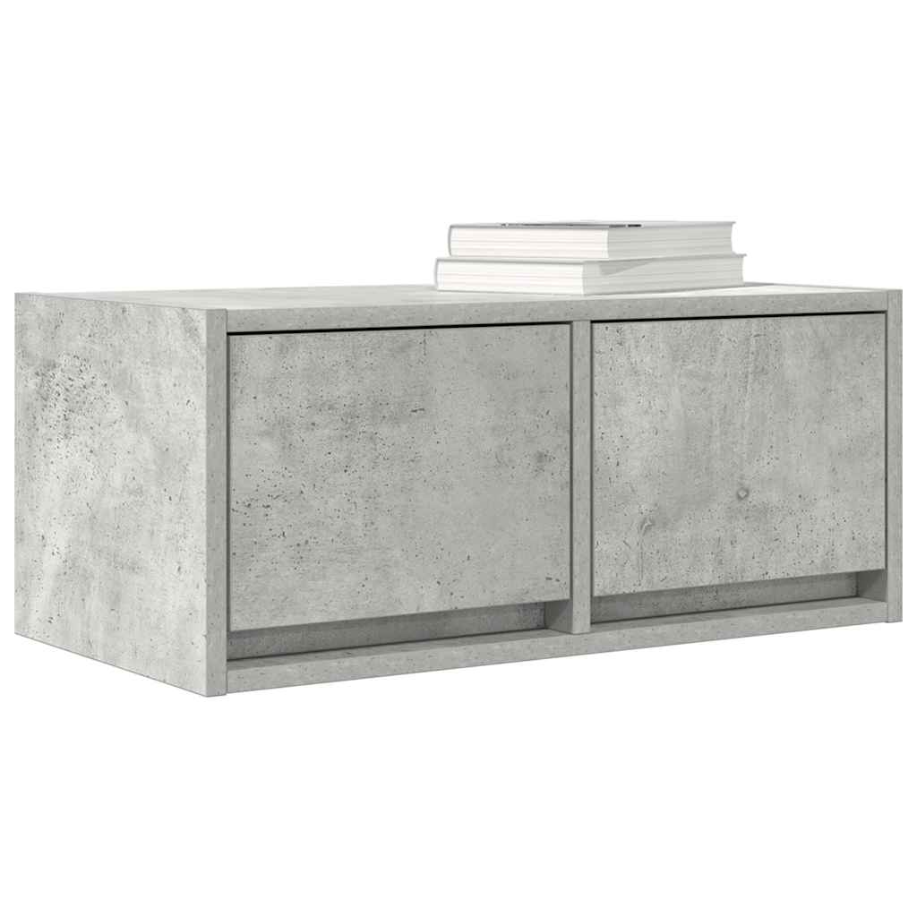 Mobile per TV Grigio Cemento 60x31x25,5 cm Legno Multistrato