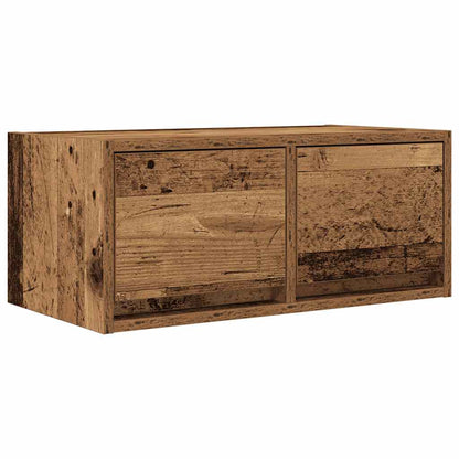 Mobile Porta TV Legno Antico 60x31x25,5 cm Legno Multistrato