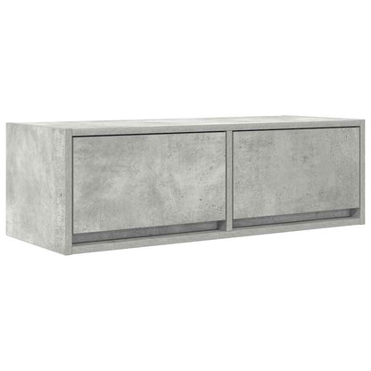 Mobile per TV Grigio Cemento 80x31x25,5 cm Legno Multistrato