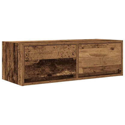Mobile Porta TV Legno Antico 80x31x25,5 cm Legno Multistrato