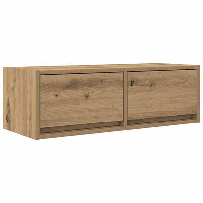 Mobile Porta TV Rovere Artigianale 80x31x25,5 cm Multistrato