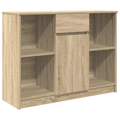 Credenza con Cassetto Rovere Sonoma 101x35x76 cm in Truciolato