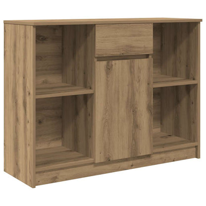 Credenza con Cassetto Rovere Artigianale 101x35x76cm Truciolato