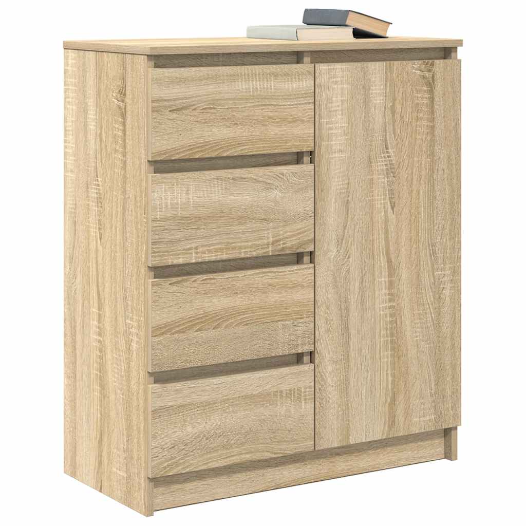 Credenza con Cassetti Rovere Sonoma 71x35x84 cm in Truciolato