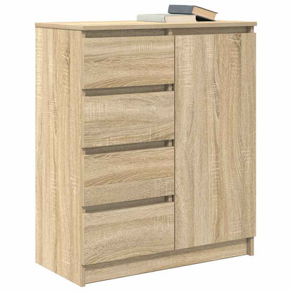 Credenza con Cassetti Rovere Sonoma 71x35x84 cm in Truciolato