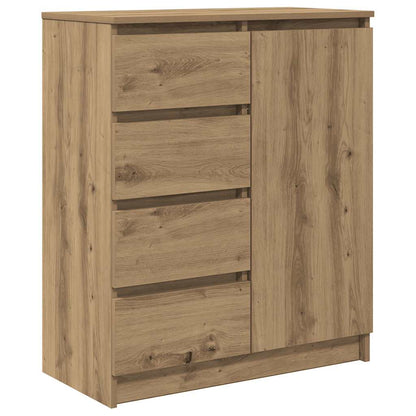 Credenza con Cassetti Rovere Artigianale 71x35x84 cm Truciolato