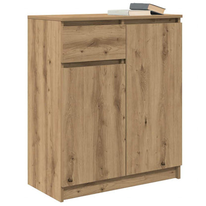 Credenza con Cassetto Rovere Artigianale 71x35x84 cm Truciolato