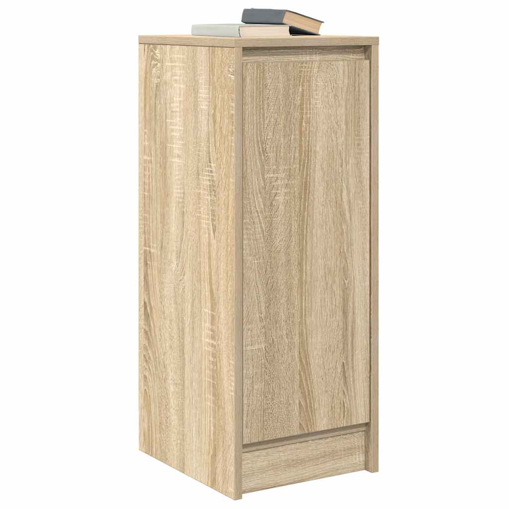 Credenza Rovere Sonoma 29,5x34x76 cm in Legno Multistrato