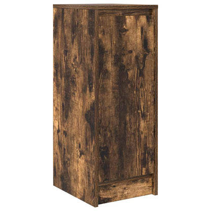 Credenza Rovere Fumo 29,5x34x76 cm in Legno Multistrato