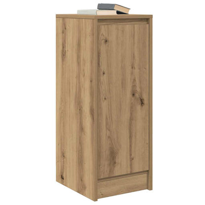 Credenza Rovere Artigianale 29,5x34x76 cm in Legno Multistrato