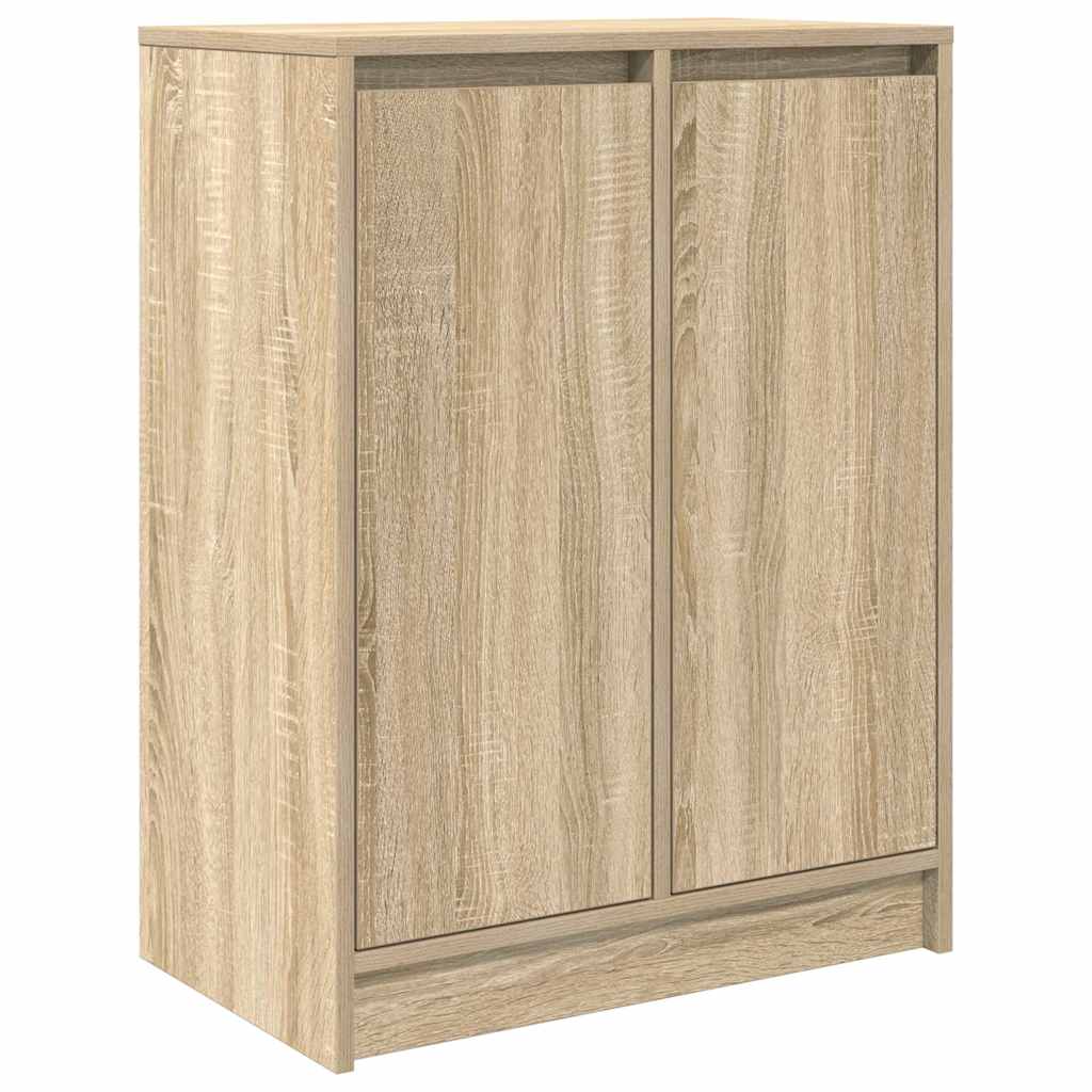 Credenza Rovere Sonoma 57x34x76 cm in Legno Multistrato