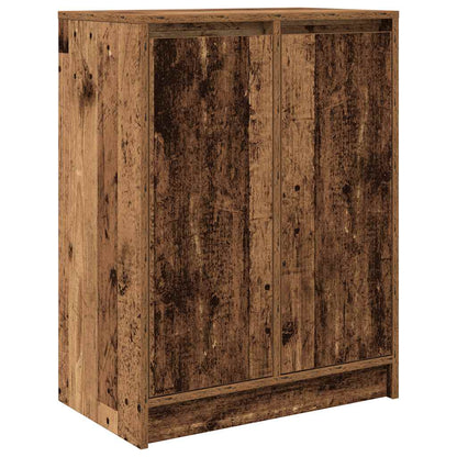 Credenza Legno Antico 57x34x76 cm in Legno Multistrato