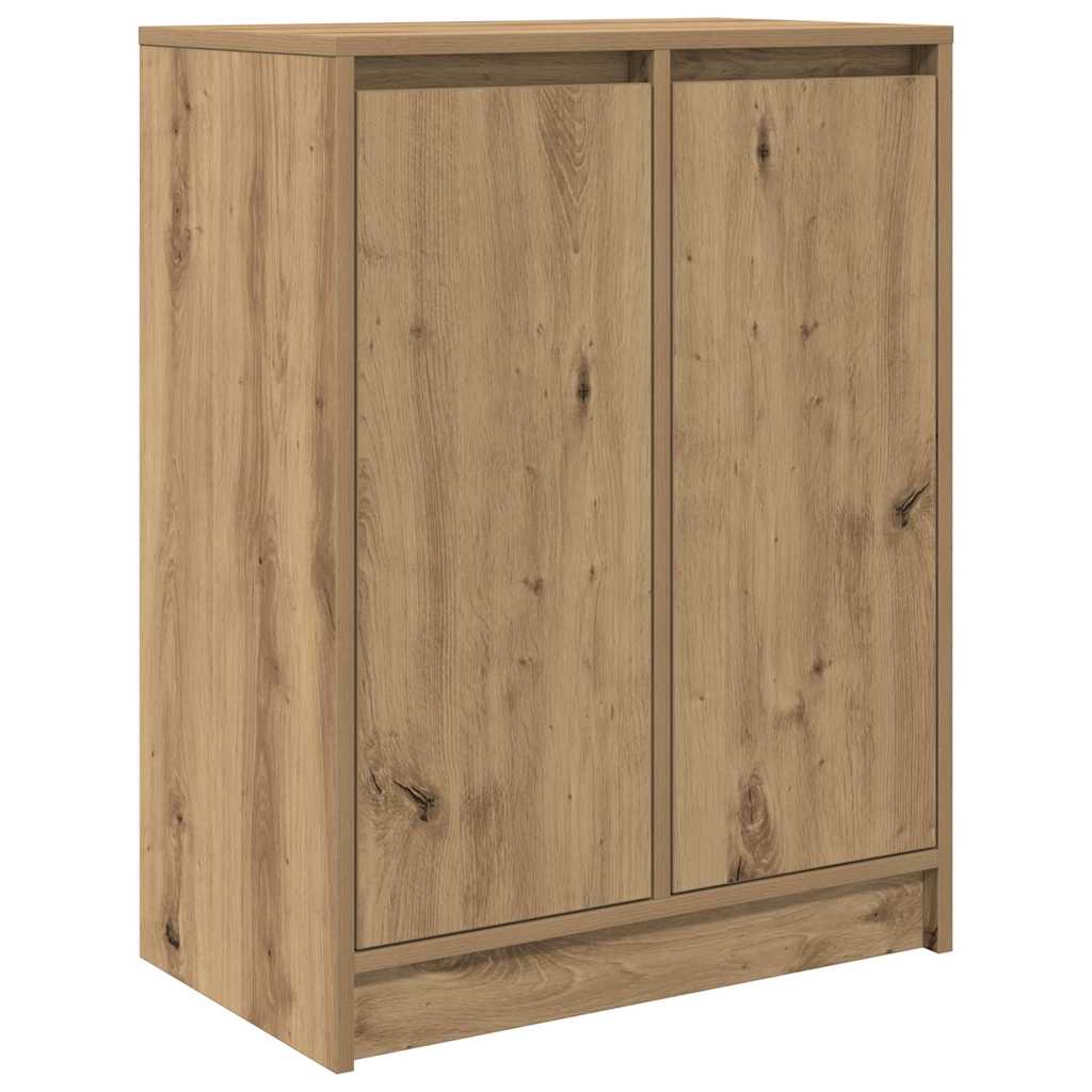 Credenza Rovere Artigianale 57x34x76 cm in Legno Multistrato