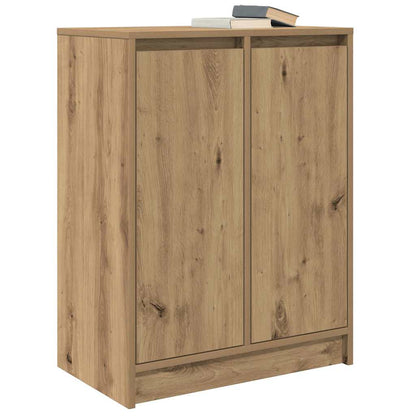 Credenza Rovere Artigianale 57x34x76 cm in Legno Multistrato
