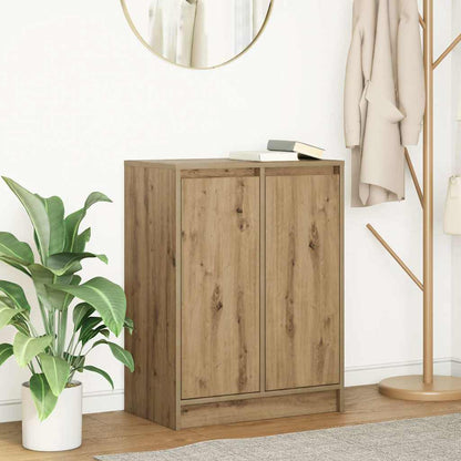 Credenza Rovere Artigianale 57x34x76 cm in Legno Multistrato