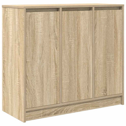 Credenza Rovere Sonoma 85x34x76 cm in Legno Multistrato