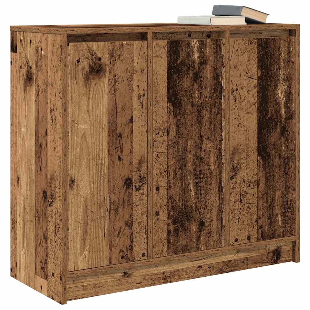 Credenza Legno Antico 85x34x76 cm in Legno Multistrato