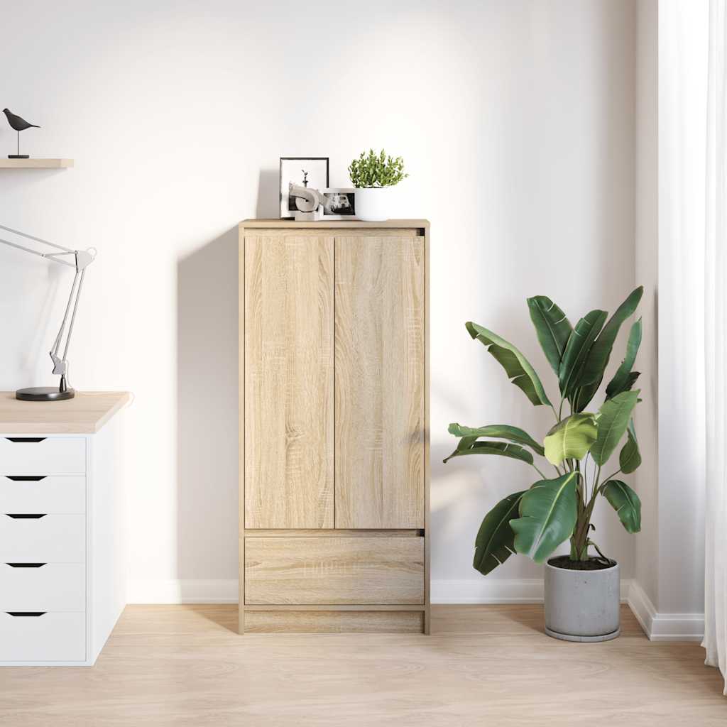 Armadio con Cassetto Rovere Sonoma 55,5x34x119,5 cm Truciolato