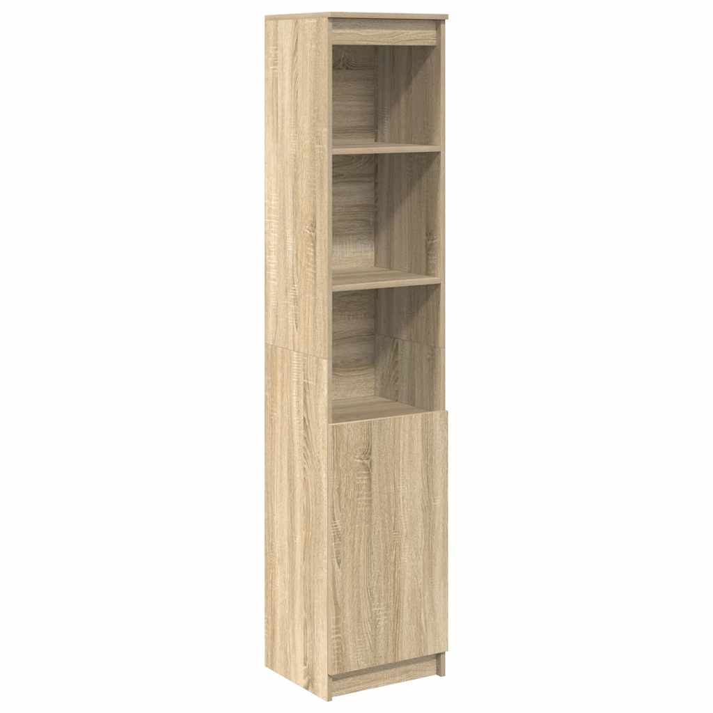 Credenza Rovere Sonoma 37,5x35x180 cm in Legno Multistrato