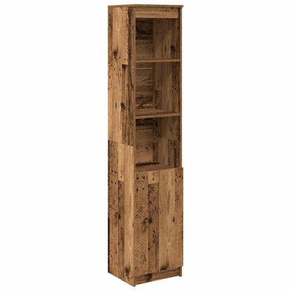 Credenza Legno Antico 37,5x35x180 cm in Truciolato
