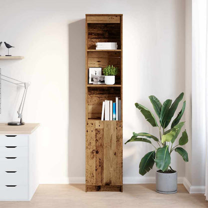Credenza Legno Antico 37,5x35x180 cm in Truciolato
