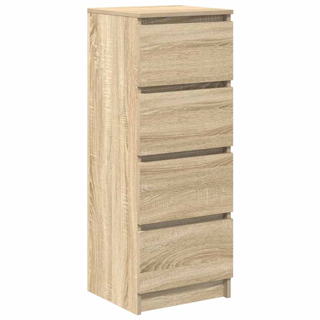 Credenza Rovere Sonoma 37,5x35x99 cm in Legno Multistrato