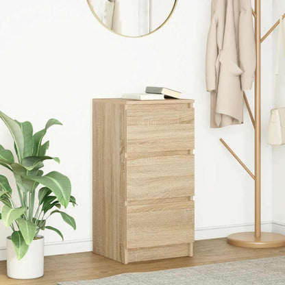 Credenza Rovere Sonoma 37,5x35x76 cm in Legno Multistrato