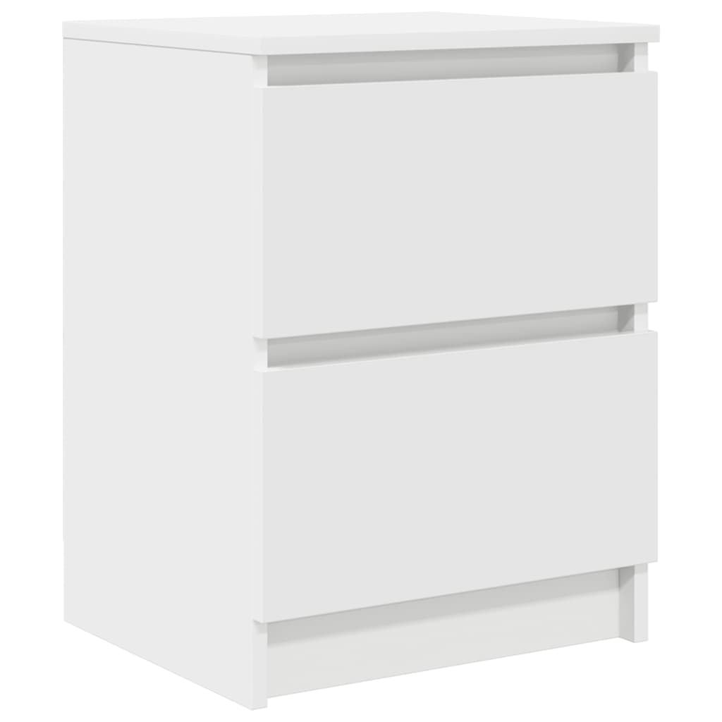 Mobile Porta TV Bianco 40x35x54 cm in Legno Multistrato