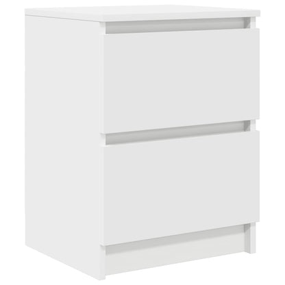 Mobile Porta TV Bianco 40x35x54 cm in Legno Multistrato