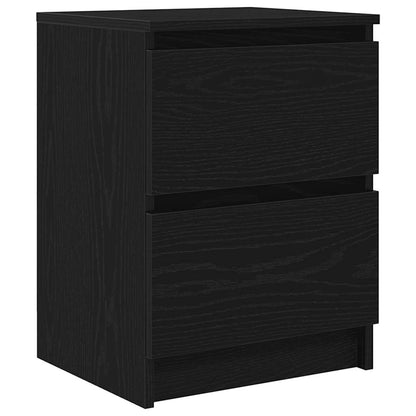 Mobile Porta TV Nero 40x35x54 cm in Legno Multistrato