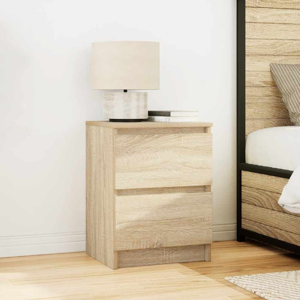 Mobile Porta TV Rovere Sonoma 40x35x54 cm in Legno Multistrato