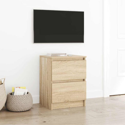 Mobile Porta TV Rovere Sonoma 40x35x54 cm in Legno Multistrato