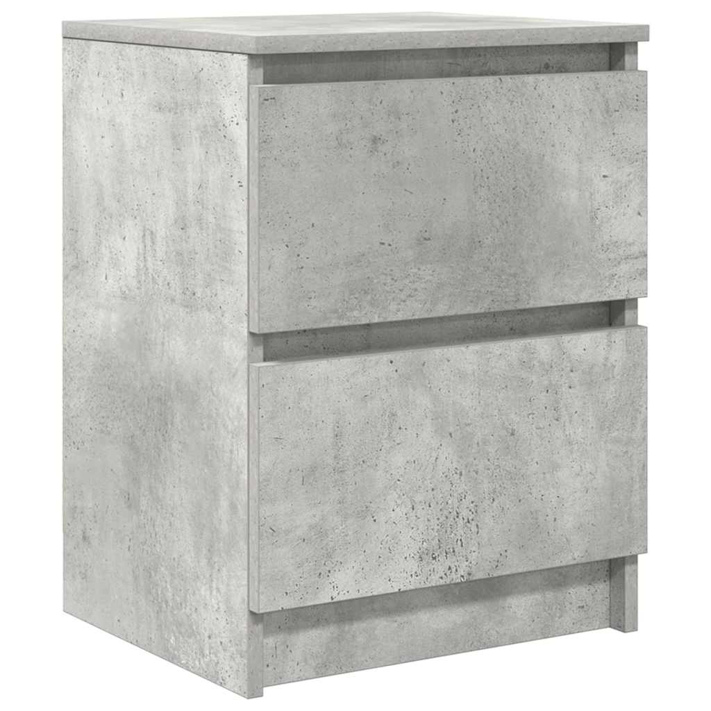 Mobile Porta TV Grigio Cemento 40x35x54 cm in Legno Multistrato
