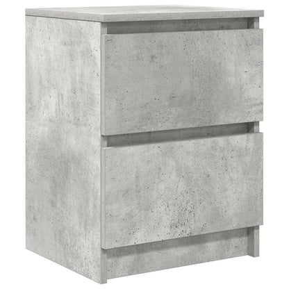 Mobile Porta TV Grigio Cemento 40x35x54 cm in Legno Multistrato
