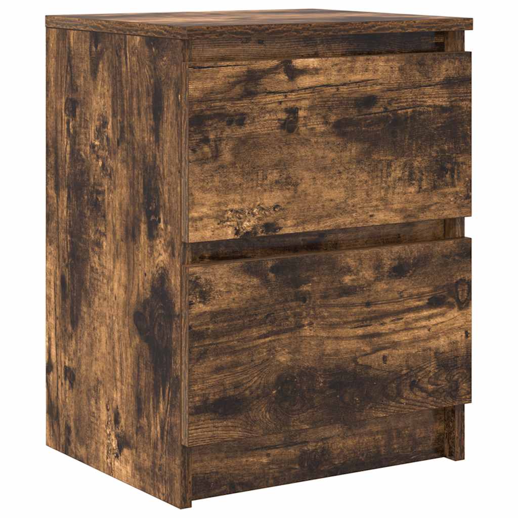 Mobile TV Rovere Fumo 40x35x54 cm in Legno Multistrato
