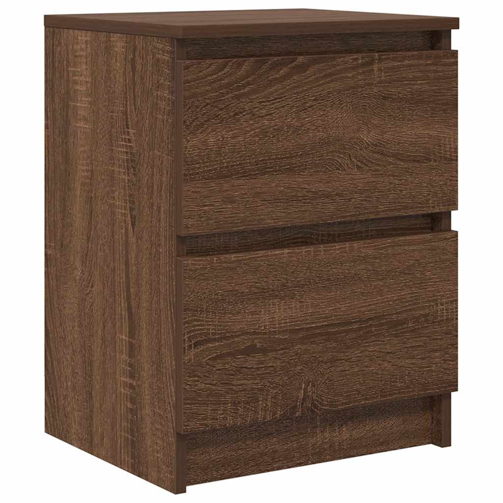 Mobile TV Rovere Marrone 40x35x54 cm in Legno Multistrato
