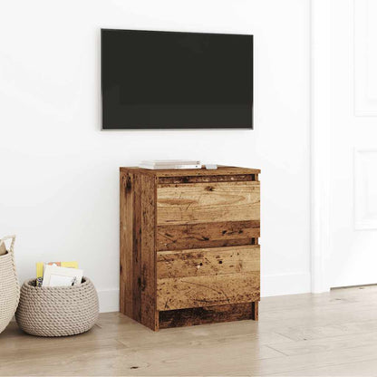 Mobile Porta TV Legno Antico 40x35x54 cm in Legno Multistrato
